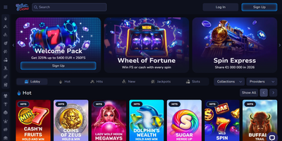 7BitCasino のサイトプレビュー