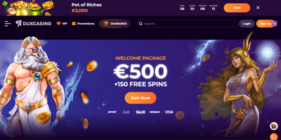 Duxcasino nettsted forhåndsvisning