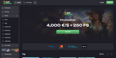 Anteprima del sito SlotHunter